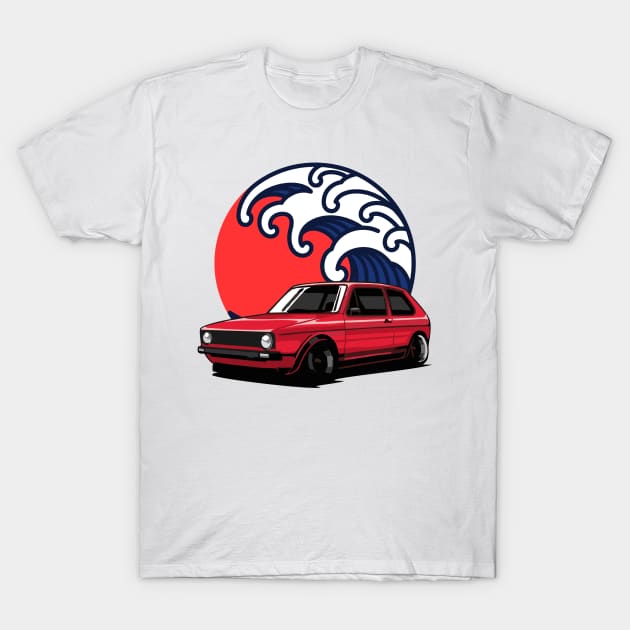 classic car T-Shirt by artoriaa